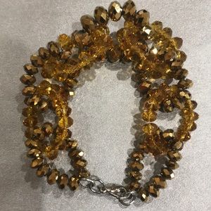 Beautiful gold and bronze bracelet